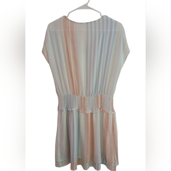 Promesa Striped Pastel Dress - Picture 4 of 9